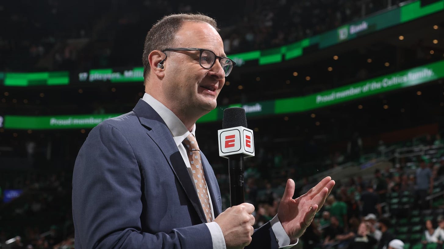 Why Adrian Wojnarowski left a $7 million-a-year job at ESPN