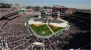 Mass in Nationals Park, 2008