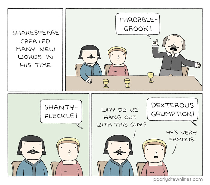 Poorly Drawn Lines – Shakespeare
