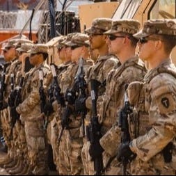 Texas National Guard troops at US-Mexico Border