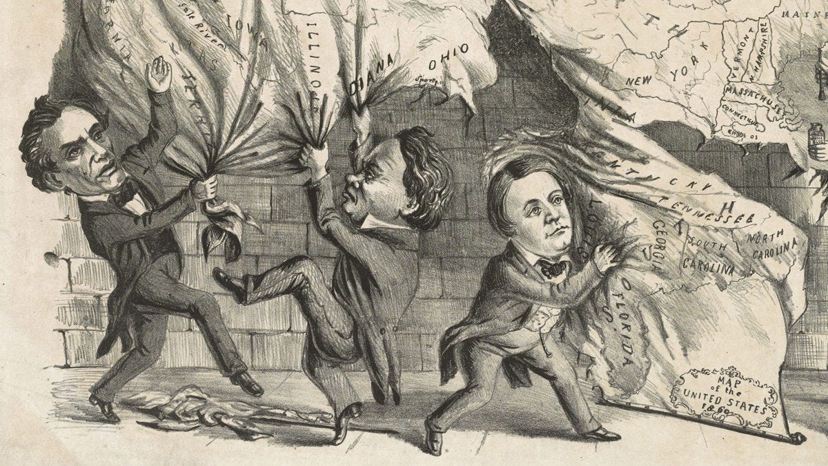 Upheaval at the 1860 Democratic Convention: What Happened When a Party  Split - Retro Report