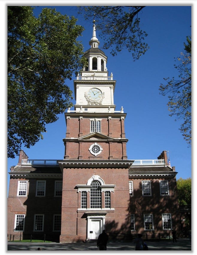 Modern picture of the Pennsylvania State House