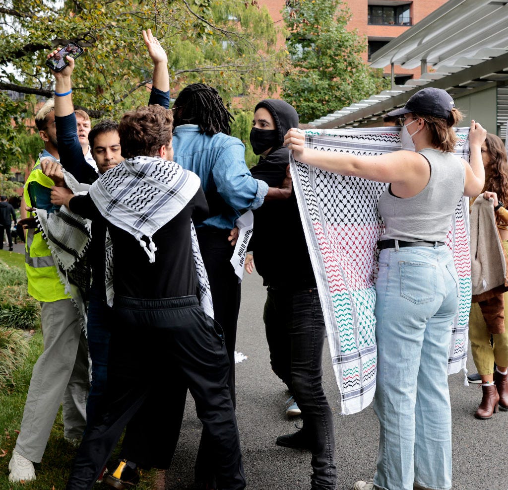 Instead of discipline, the students behind an attack that went viral got a fellowship, accolades—and a commencement spotlight, writes Johanna Berkman for The Free Press. Instead of discipline, the students behind an attack that went viral got a fellowship, accolades—and a commencement spotlight, writes Johanna Berkman for The Free Press.