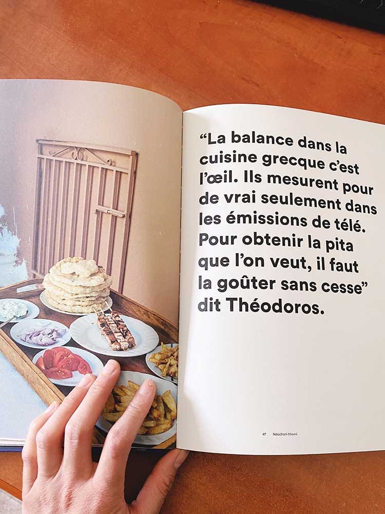 Livre de cuisine Kalamata de Julia Sammut sur les frères Chantzios - Kéribus Editions