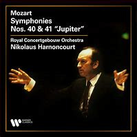 Image result for mozart 40 harnoncourt concertgebouw