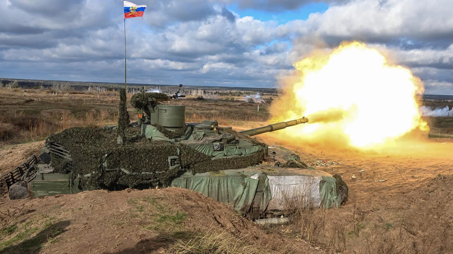 A Russian Army T-90 M Proryv (Breakthrough) tank fires at a training ground in the course of Russia's military operation in Ukraine, at the unknown location, Russia. - Sputnik International, 1920, 06.08.2024