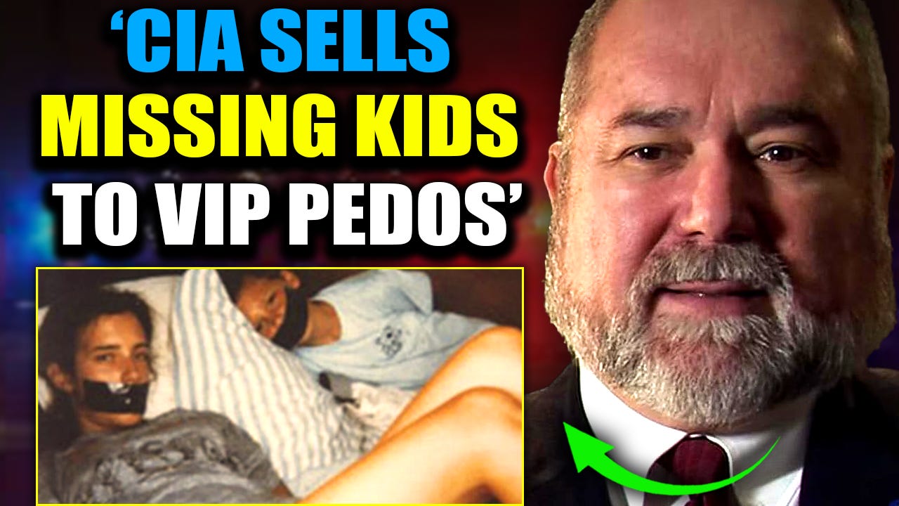 CIA agent reveals agency created adrenochrome farms where millions of children are sold to VIP pedophiles. 