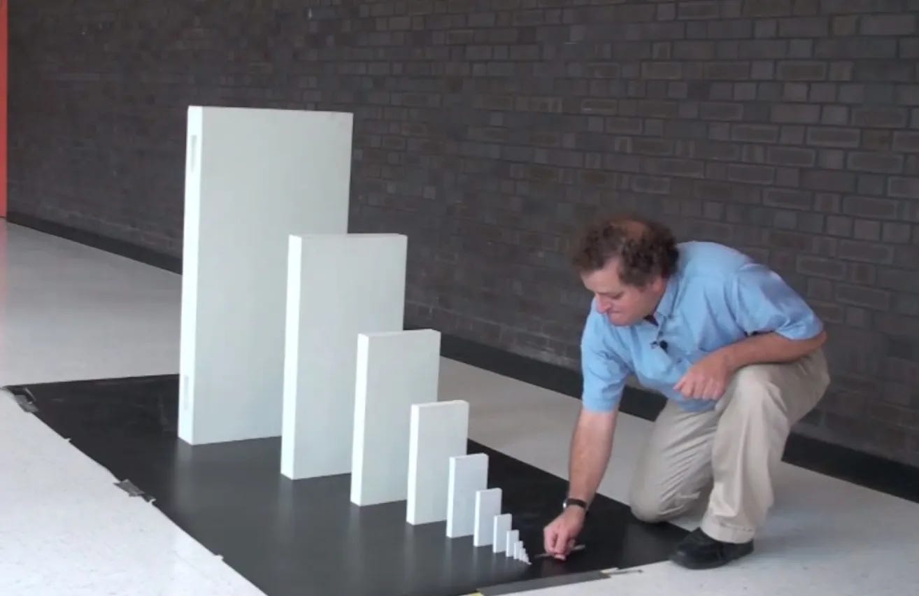 Just Twenty-Nine Dominoes Could Knock Down the Empire State Building |  Smithsonian