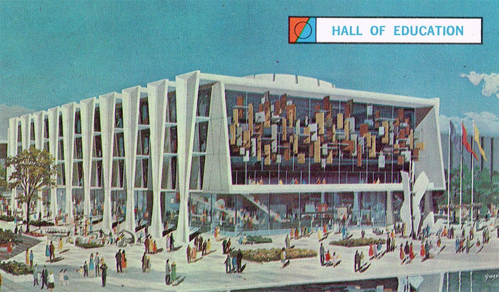 The Hall of Education at the 1964 World's Fair