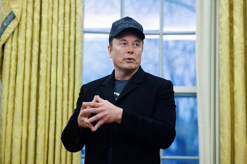 Elon Musk na Casa Branca