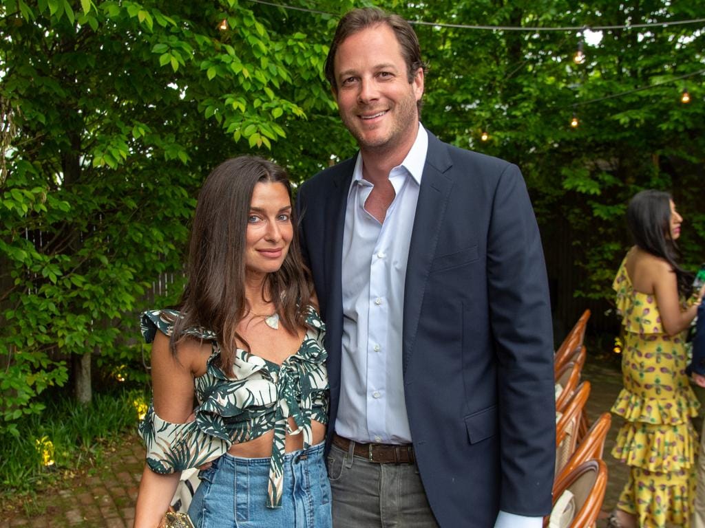 Real estate mogul Brandon Miller, who is married to well-known mummy blogger Candice Miller, has reportedly died at the age of 43. Picture: Mark Sagliocco/Getty Images for Hamptons Magazine