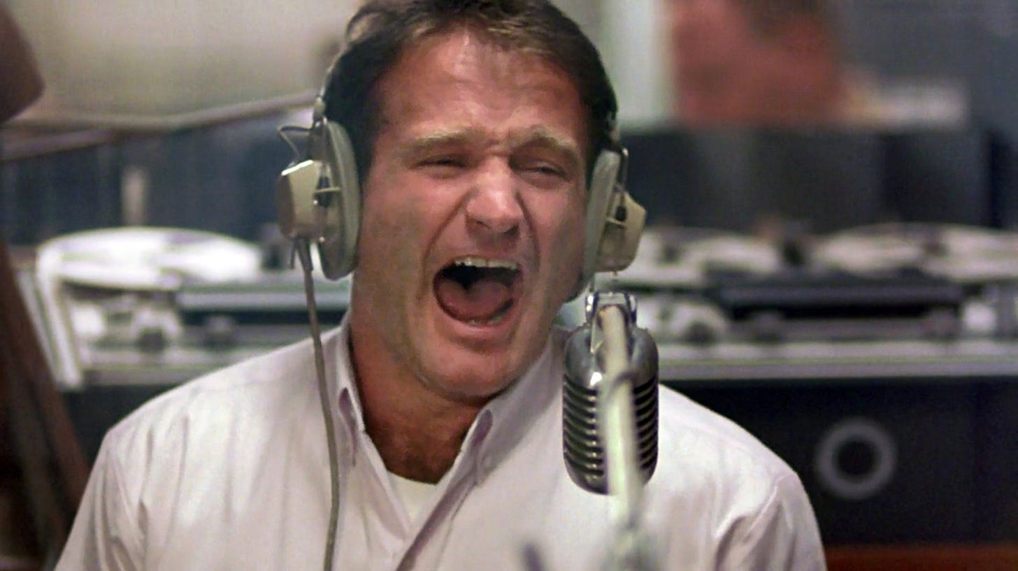 Robin Williams Worked Overtime To Create His Character For Good Morning,  Vietnam