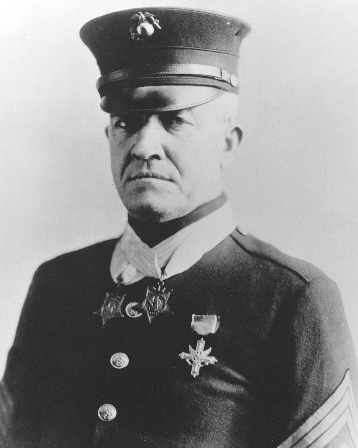 Marine Corps University > Research > Marine Corps History Division >  Information for Units > Medal of Honor Recipients By Unit > Sergeant Major  Daniel J. Daly