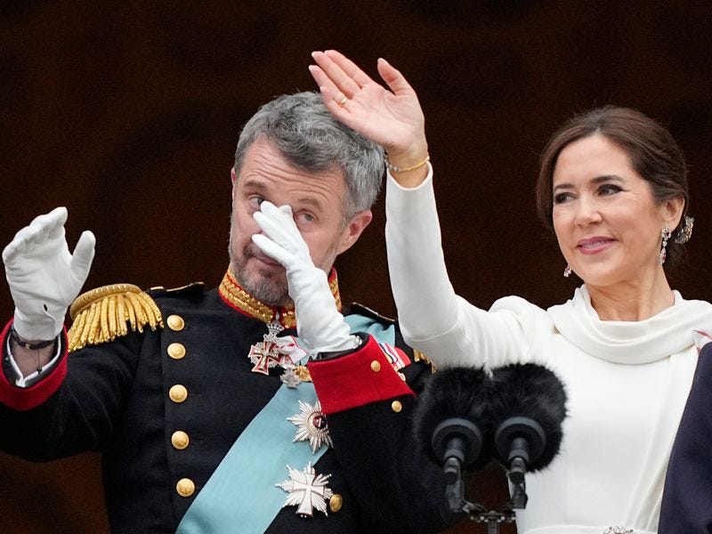 Denmark's King Frederik X takes the throne as his mother steps down | World  News | Sky News