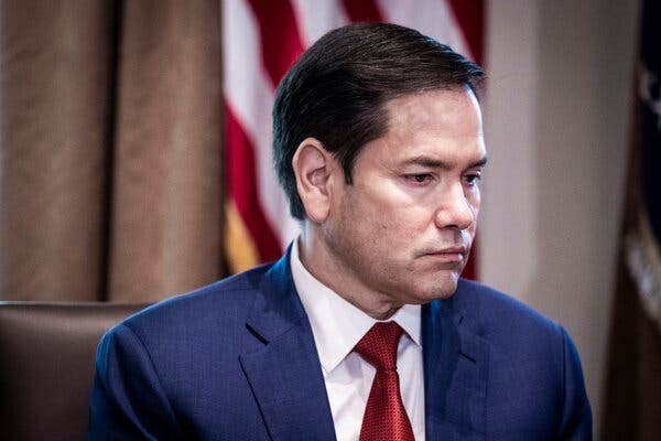 Marco Rubio, secretario de Todo - The New York Times