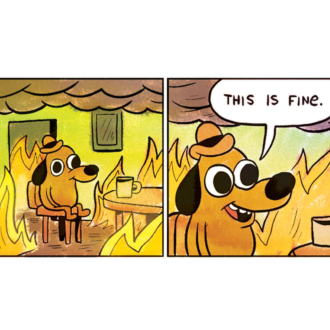 This Is Fine creator explains the timelessness of his meme - The Verge