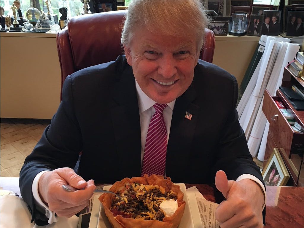 List of Trump's Favorite Foods Include Fast Food, Steak, and Diet Coke -  Business Insider