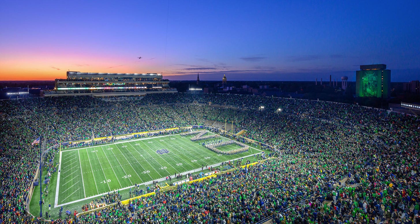 Experience Gameday at Notre Dame – Notre Dame Fighting Irish – Official  Athletics Website
