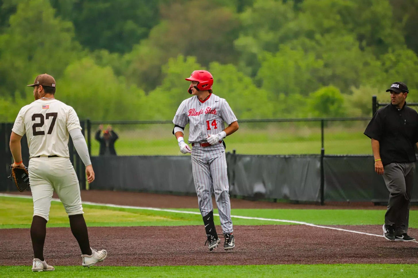 Luke Lawrence FR 5-hit, 6-RBI, 4-R, HR, 2B, SB game