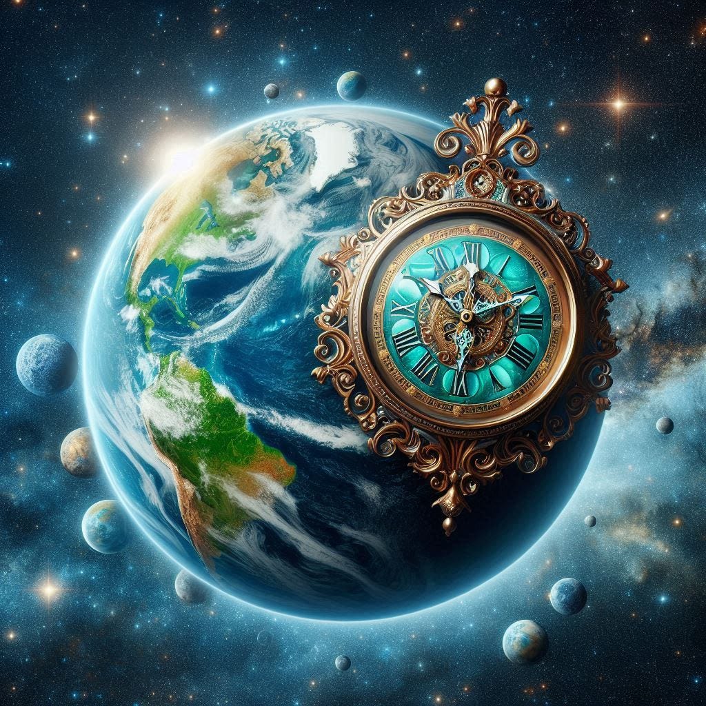 A rotação acelerada da Terra e a iminente mudança do tempo em 2029.