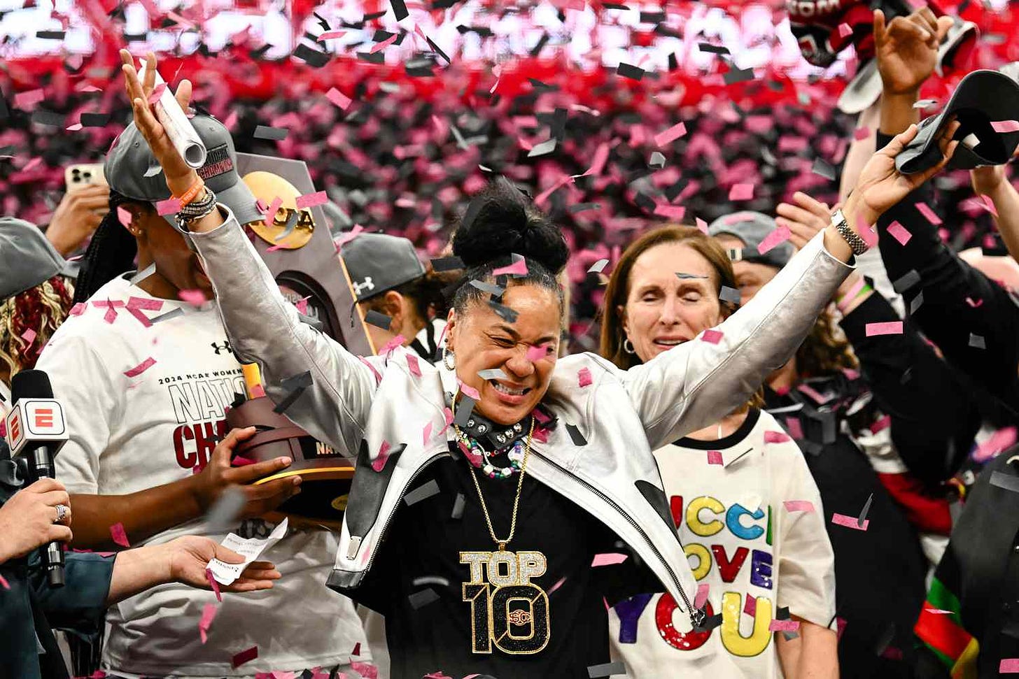 Dawn Staley Says 'Nobody Thought' South Carolina Would Win NCAA Championship  (Exclusive)