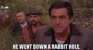 YARN | He went down a rabbit hole. | Baby's Day Out (1994) | Video clips by  quotes | 1324a0b5 | 紗