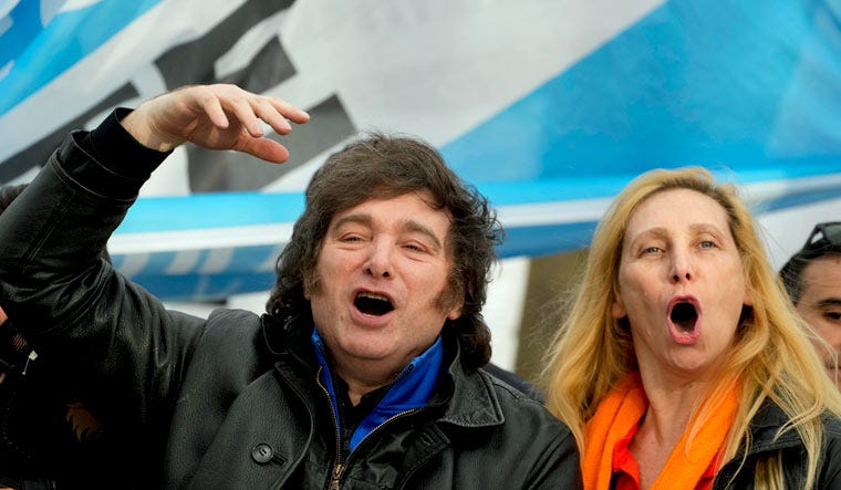 Argentinian presidential frontrunner Javier Milei accuses the Pope of being  a 'communist' - The Week