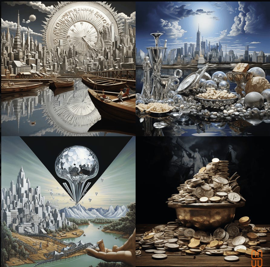 silver economy by midjourney