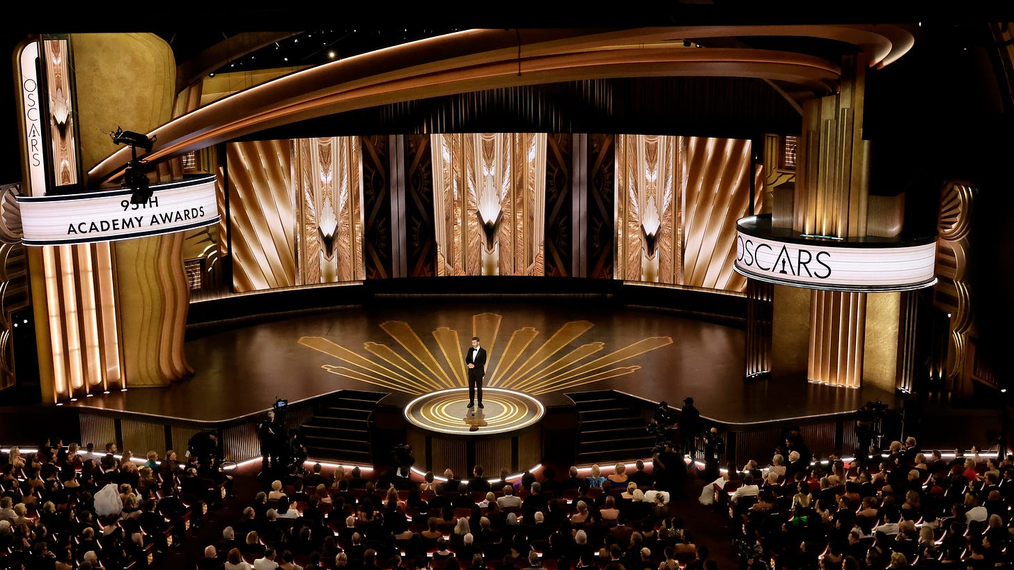 The Oscars 2023 Stage Is the First Ever Designed by Women | Architectural  Digest