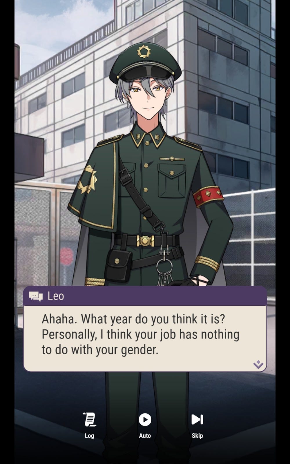 Cute guy in prison guard uniform Cute guy in prison guard uniform