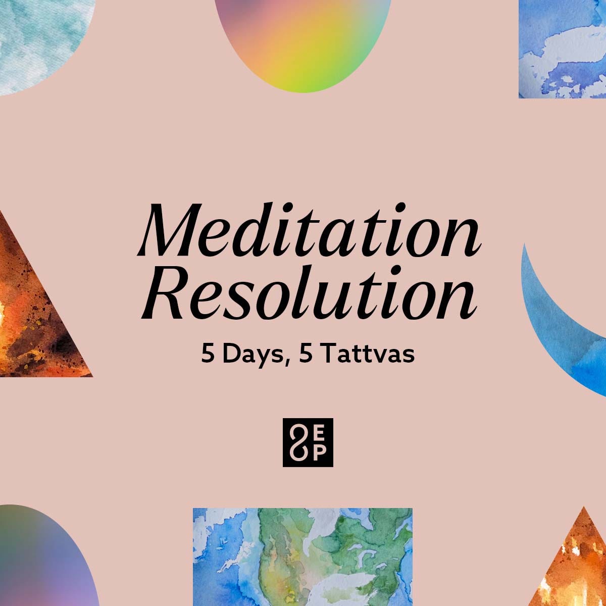 Meditation Resolution 2024: a 5-day online meditation program for jumpstarting your practice