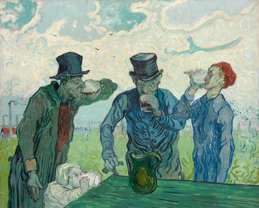 The Drinkers | The Art Institute of Chicago