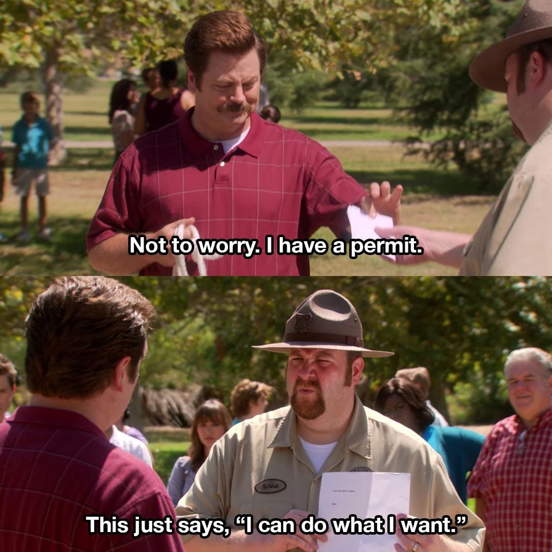 YIMBY Law on X: "We need to talk about the Builder's Remedy. (Or as we like  to call it, the Ron Swanson Housing Permit) https://t.co/tDv8l2Mx8P" / X