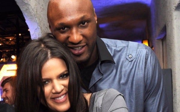 lamar odom walks with khloe kardashian 2015 gossip