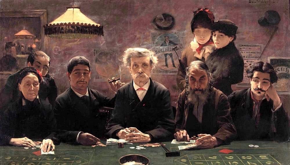 The Gambling Den 1883
