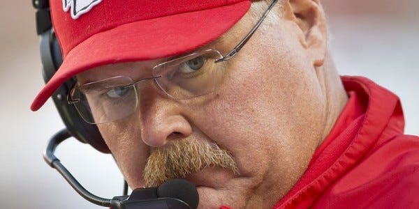 andy reid kansas city chiefs head coach issues 2015