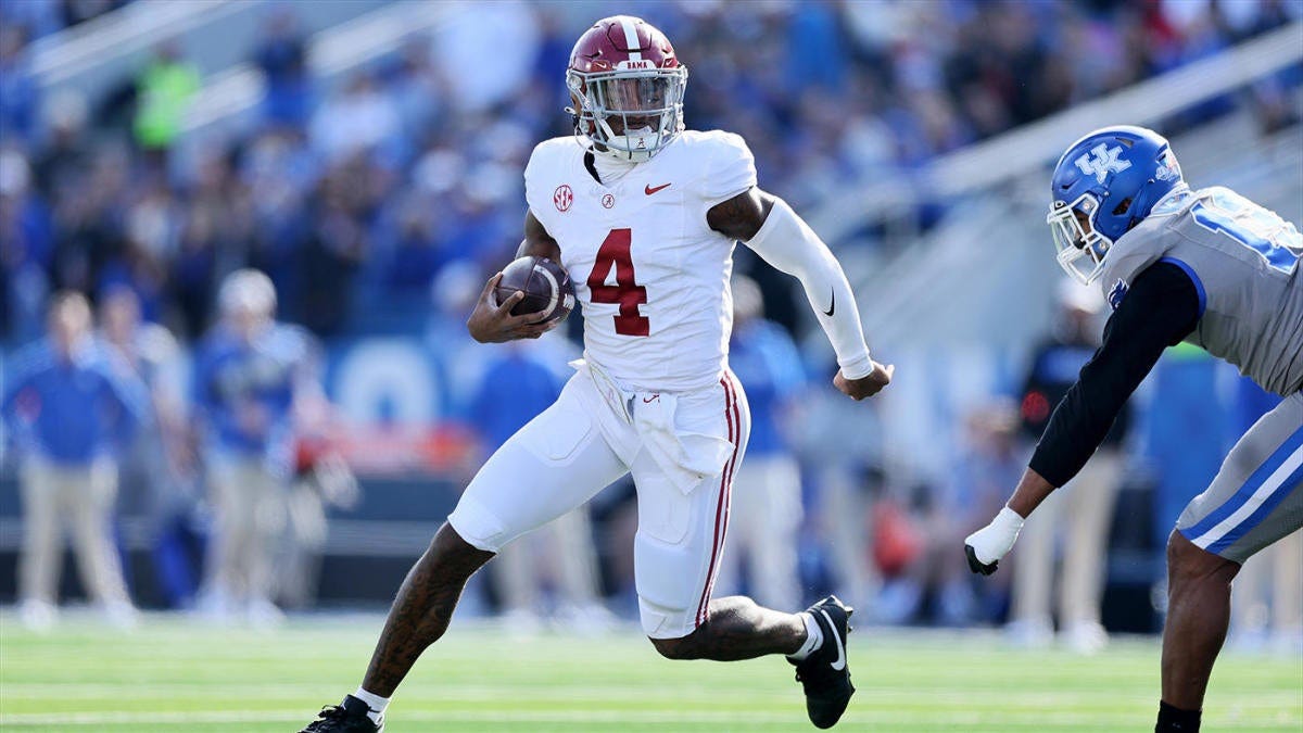 Alabama clinches SEC Championship Game spot as QB Jalen Milroe makes history in beatdown of Kentucky - CBSSports.com Alabama clinches SEC Championship Game spot as QB Jalen Milroe makes history in beatdown of Kentucky - CBSSports.com