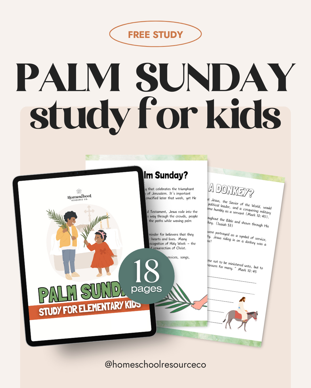 palm sunday bible study