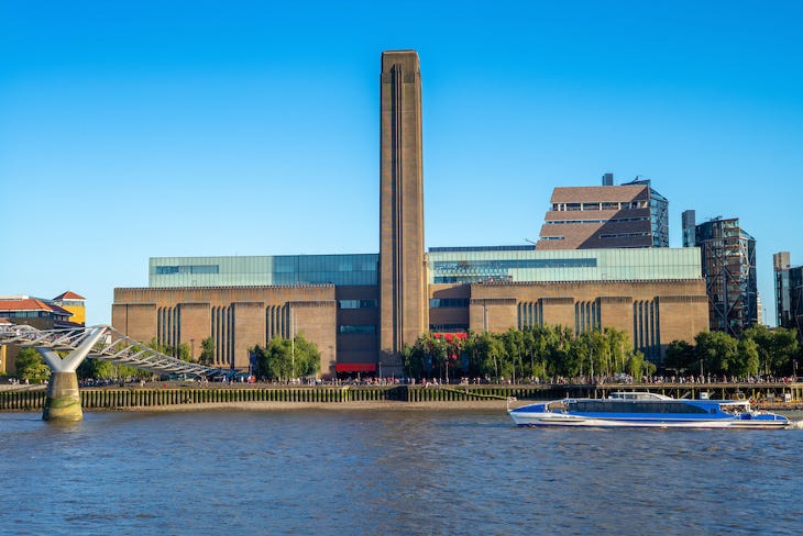 The exterior of Tate Modern