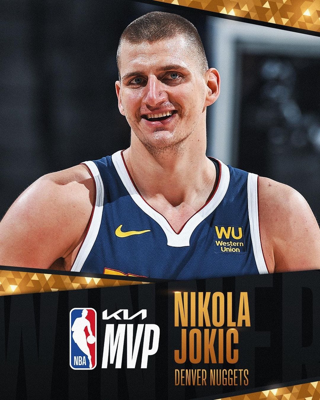 Nikola Jokic MVP Denver Nuggets Serbia