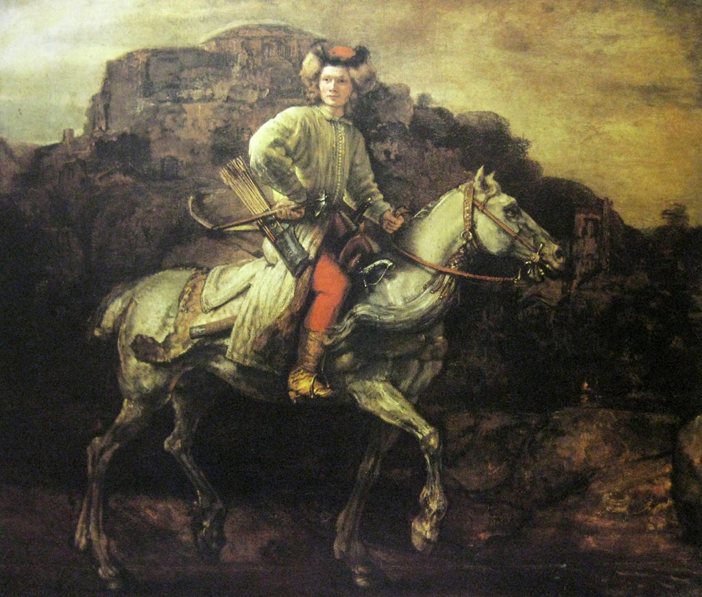 rembrandt – The Polish Rider (sold) | Kerrisdale Gallery