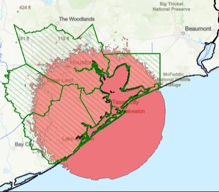KHB40, Galveston NOAA Weather Radio's transmitter covers more than 400,000 people along the Texas Upper Gulf Coast. KHB40, Galveston NOAA Weather Radio's transmitter covers more than 400,000 people along the Texas Upper Gulf Coast.