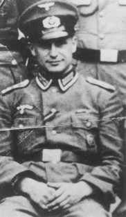 SS Lieutenant Klaus Barbie in Nazi uniform. Barbie, responsible for atrocities against Jews and resistance activists in France, was ... [LCID: 85252]