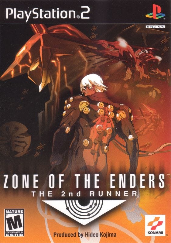 Front Cover for Zone of the Enders: The 2nd Runner (PlayStation 2)