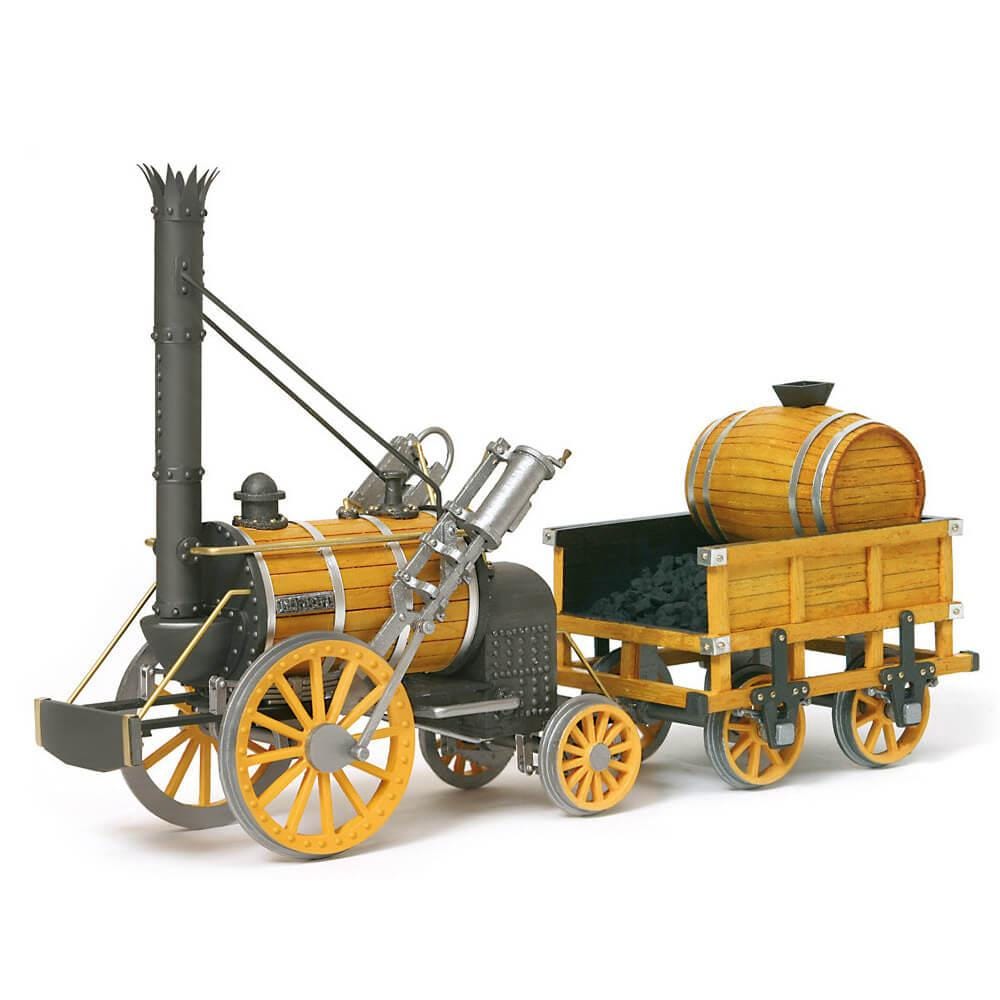 Maquette de train en bois : Locomotive Rocket - OCCRE - Rue des Maquettes
