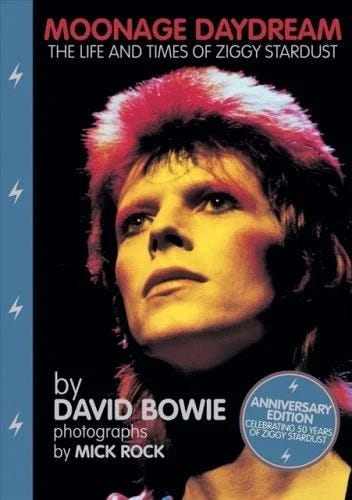 Cover of 'Moonage Daydream' by David Bowie