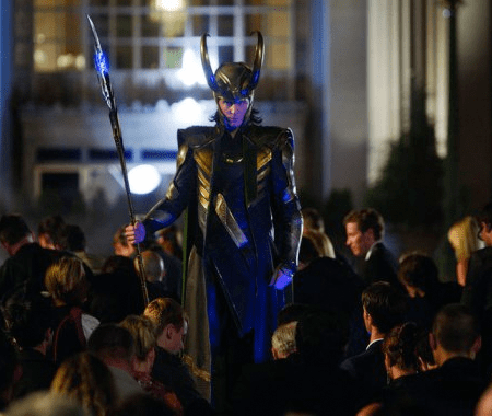 a screen cap from The Avengers featuring Loki