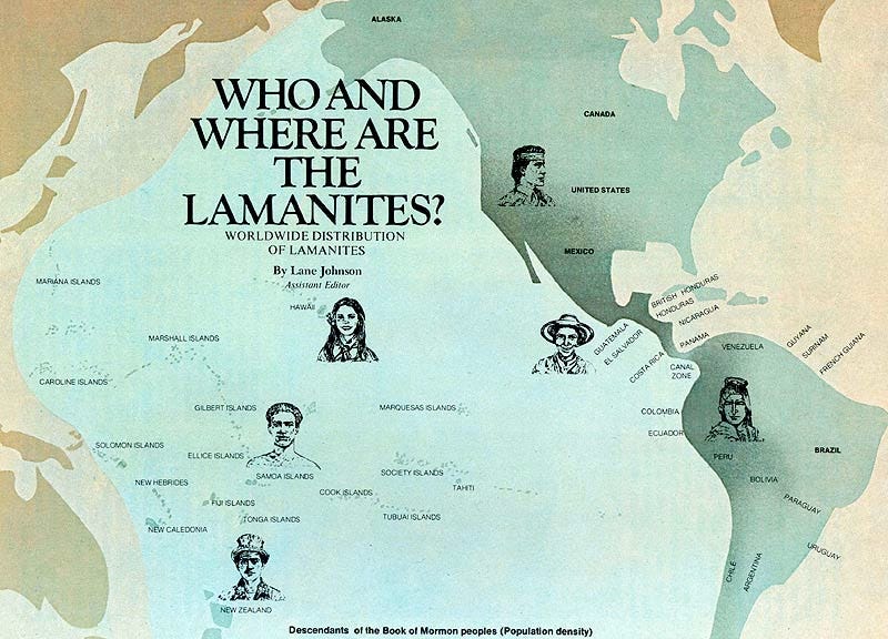 Lane Johnson, "Who and Where Are the Lamanites?" Ensign, Dec. 1975