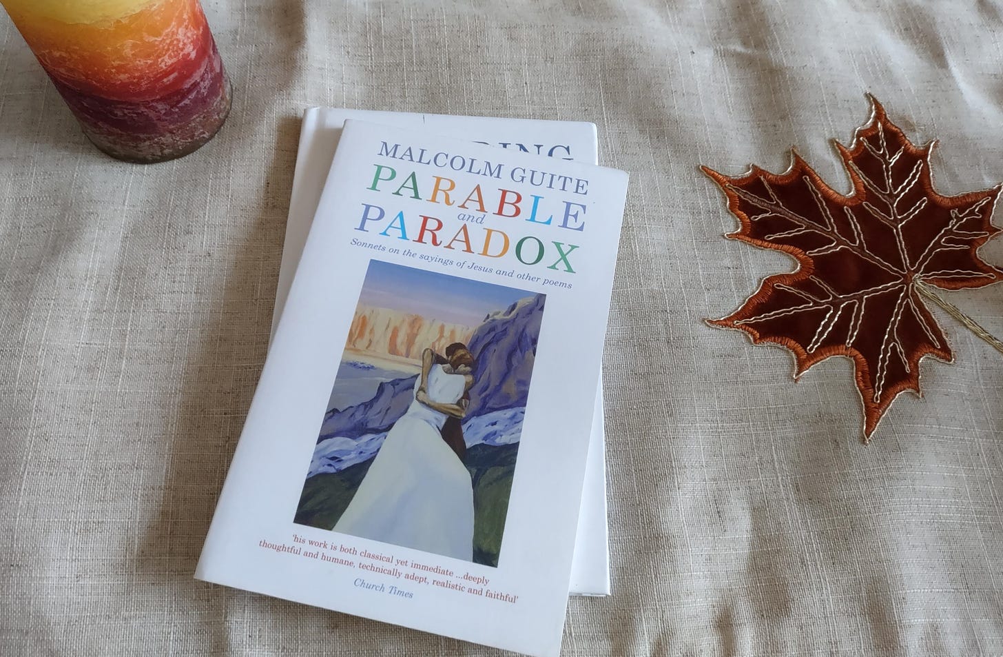 Book titled Parable and Paradox