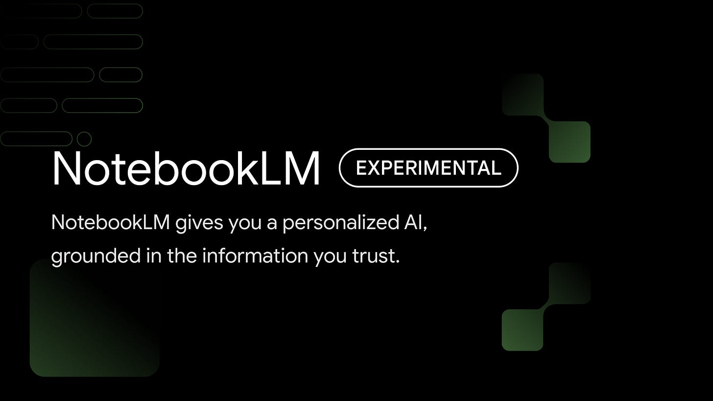 NotebookLM | Note Taking & Research Assistant Powered by AI